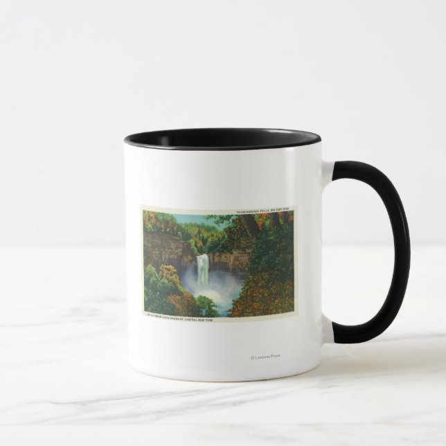 Mug Vue des chutes Taughannock, 600 m d'altitude (Droite)