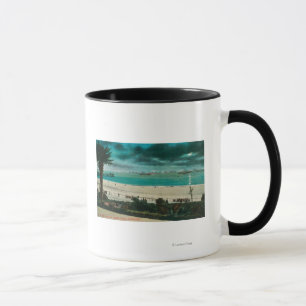 Mug Vue des navires de guerre des USA dans