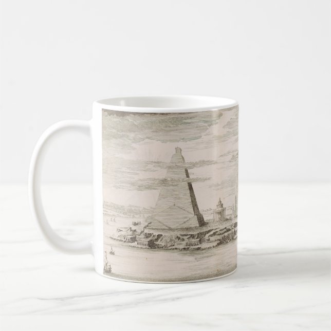 Mug Vue des pyramides près de la tombe des rois égypti (Gauche)