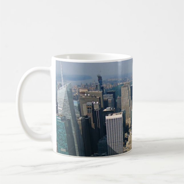 Mug Vue d'horizon de New York d'Empire State Building (Gauche)