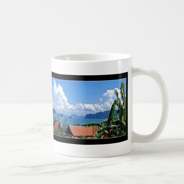 Mug Vue d'océan tropicale de la Thaïlande (Droite)