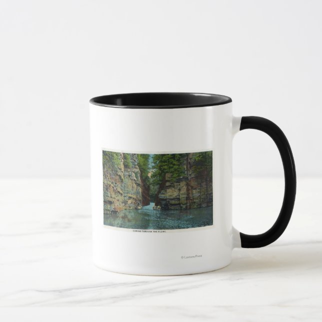 Mug Vue du bateau à travers la lume (Droite)