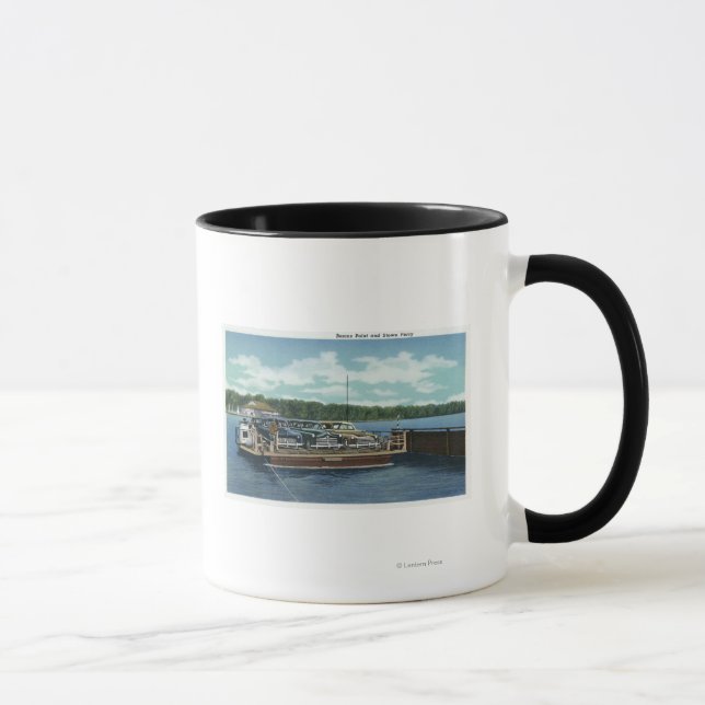 Mug Vue du Bemus Point et du Stow Ferry (Droite)