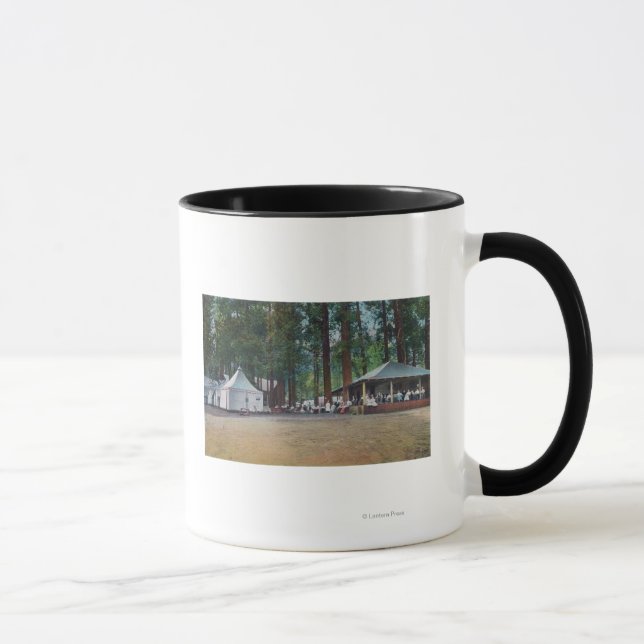 Mug Vue du camp CurryYosemite Nat'l Park, CA (Droite)