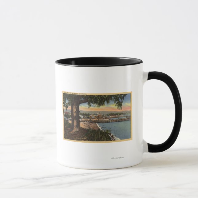 Mug Vue du casino et de la jetée à distance (Droite)