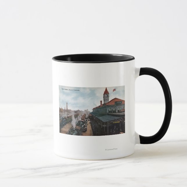 Mug Vue du chemin de fer Union Station (Droite)