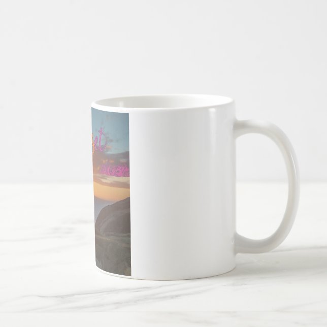 Mug Vue du coucher du soleil (Droite)