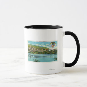 Mug Vue du fleuve Hudson d'académie militaire des USA