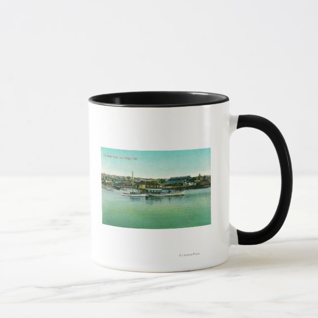 Mug Vue du front d'eau San Diego, CA (Droite)