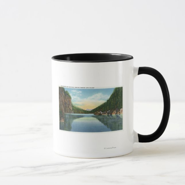 Mug Vue du lac Colden depuis le lac Avalanche (Droite)