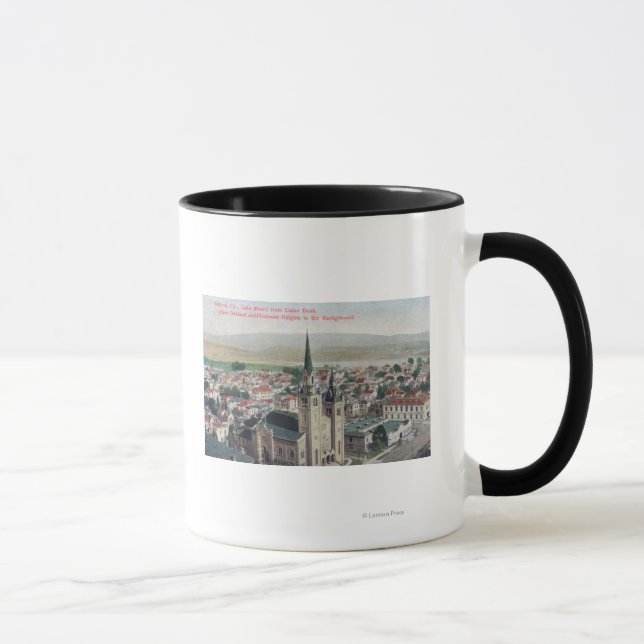 Mug Vue du lac Merritt de Union Bank (Droite)