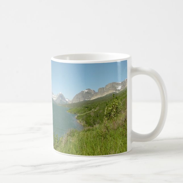 Mug Vue du lac Swiftcurrent au Glacier National Park (Droite)
