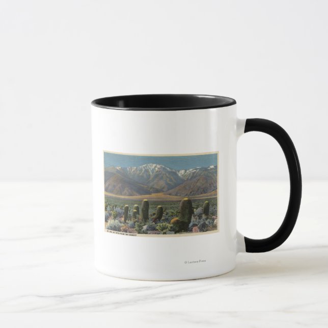 Mug Vue du Mont San Jacinto près de Palm Springs (Droite)