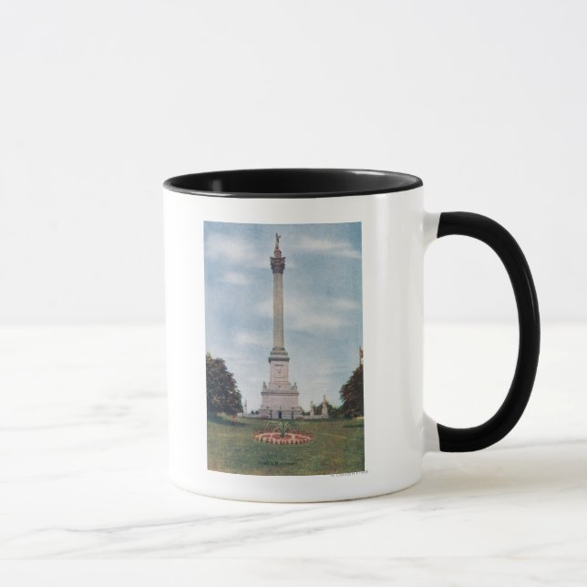 Mug Vue du monument # 2 de Brock (Droite)