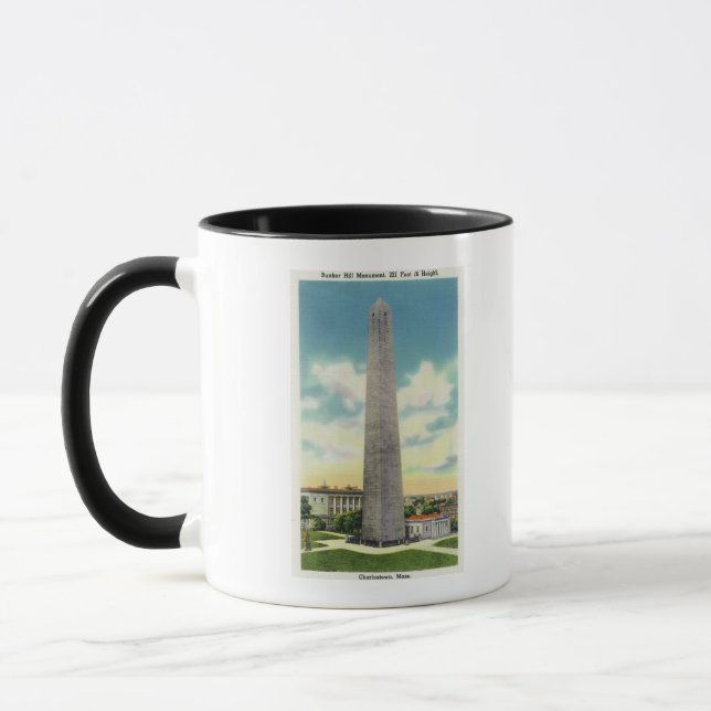 Mug Vue du monument # 2 de Bunker Hill (Gauche)