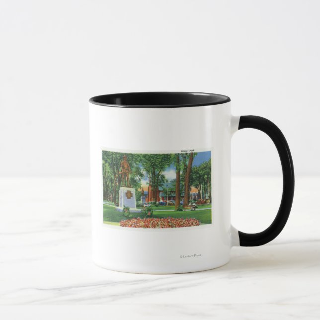 Mug Vue du monument au parc Wisner (Droite)
