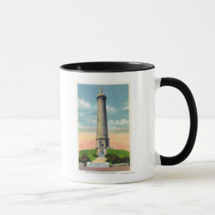 Mug Vue du monument de Myles Standish # 2
