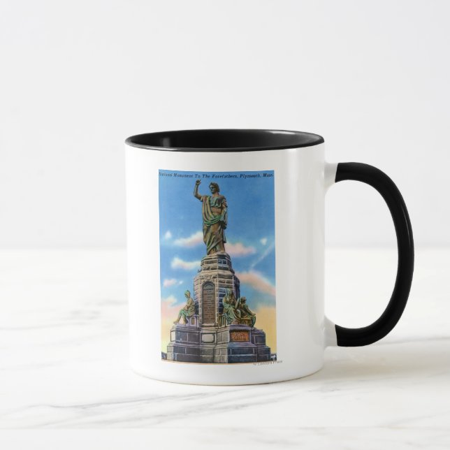 Mug Vue du monument de Nat'l aux ancêtres américains (Droite)