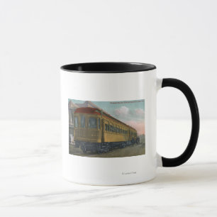 Mug Vue du nord de train électrique