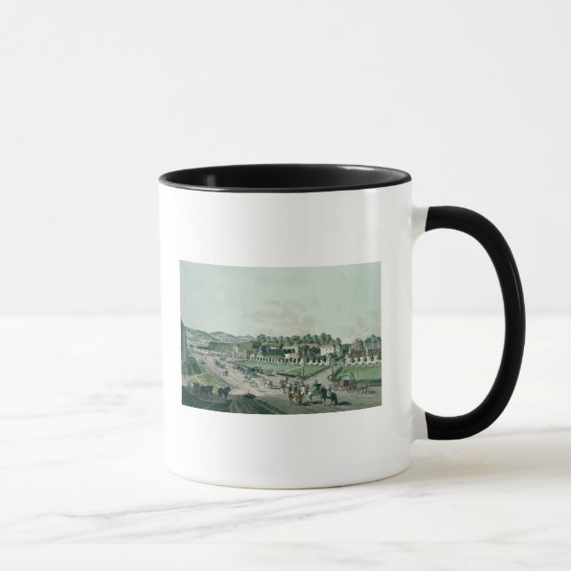 Mug Vue du palais d'Augarten et du parc, Vienne (Droite)