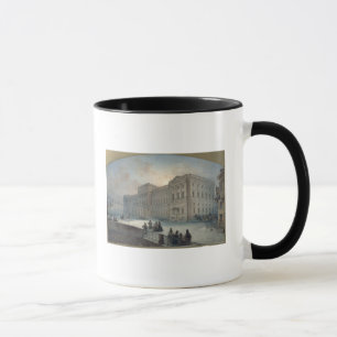 Mug Vue du palais de Mariinsky en hiver, 1863