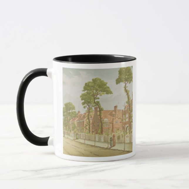 Mug Vue du parc de Bedford, 1882 (litho de couleur) (Gauche)