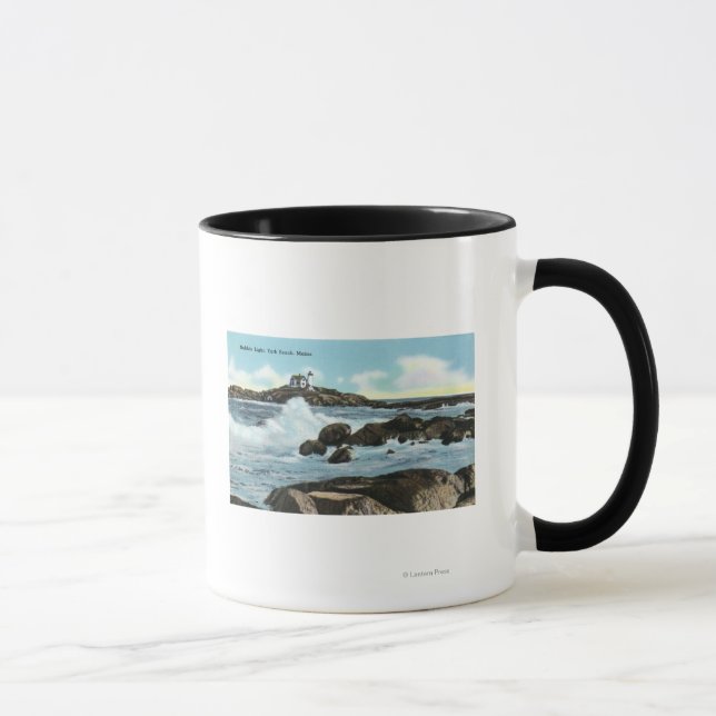 Mug Vue du phare de Nubble (Droite)