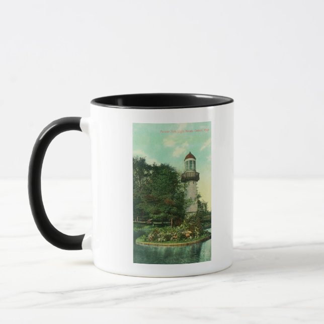 Mug Vue du phare de Palmer ParkDétroit, MI (Gauche)