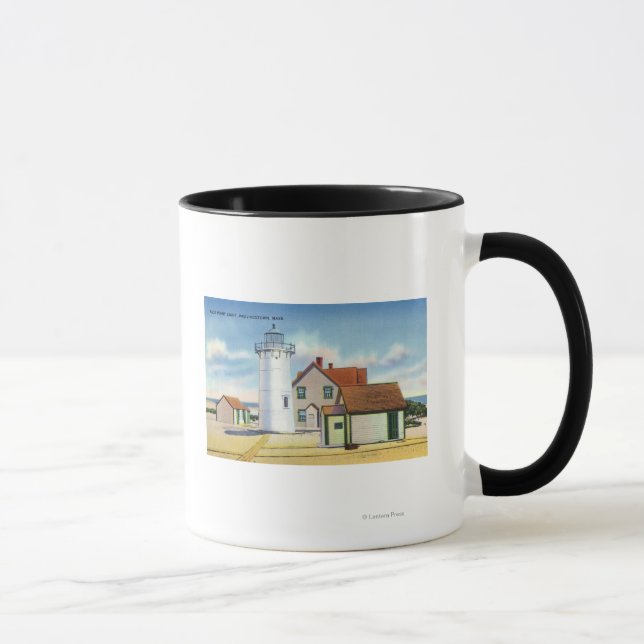 Mug Vue du phare de Race Point (Droite)