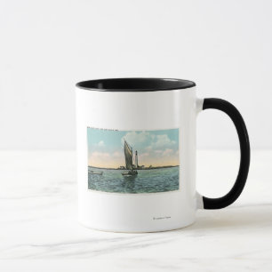 Mug Vue du phare d'île d'avantage outre de York
