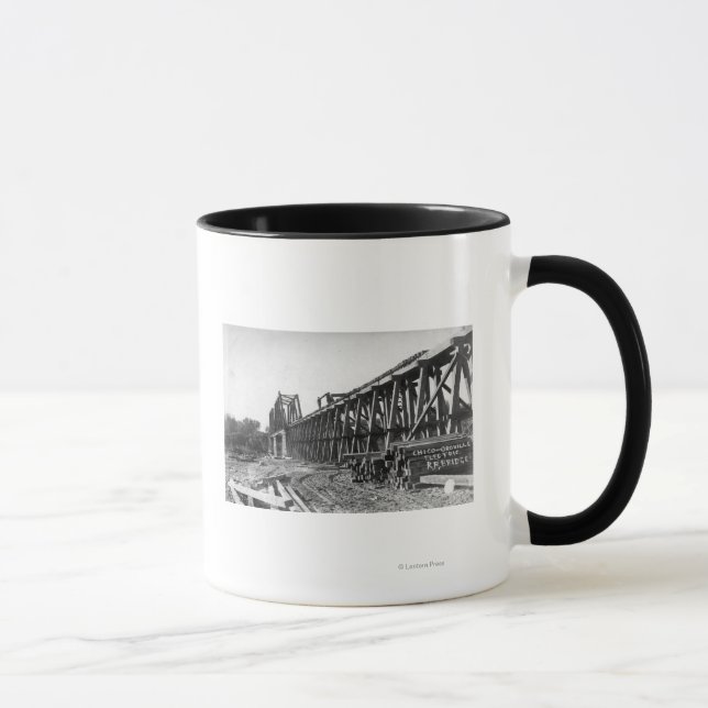 Mug Vue du pont Chico-Oroville (Droite)