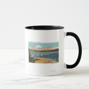 Mug Vue du pont de baie d'Alsea