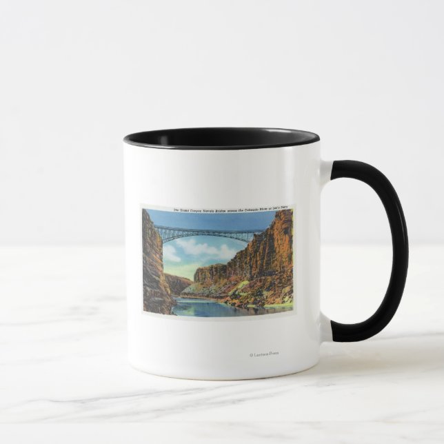 Mug Vue du pont Navajo au ferry de Lee (Droite)