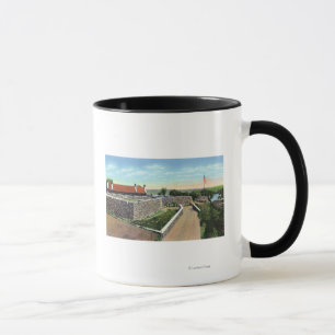 Mug Vue du port de sortie et du Demilune occidental