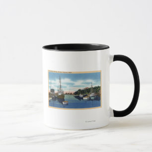 Mug Vue du port, vignoble de Martha