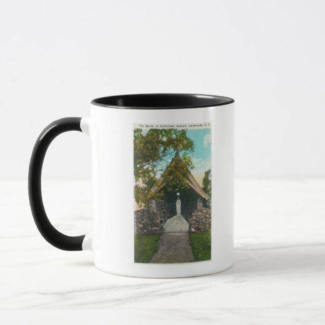 Mug Vue du Sanctuaire à Sanitarium à Gabriels (Gauche)
