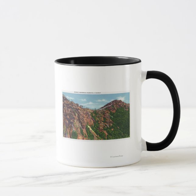 Mug Vue du sommet du mont Whiteface (Droite)