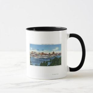 Mug Vue du Steamer Hendrick Hudson