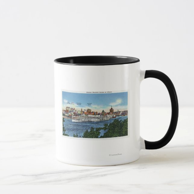 Mug Vue du Steamer Hendrick Hudson (Droite)