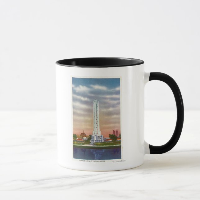 Mug Vue du thermomètre géant de Texaco (Droite)