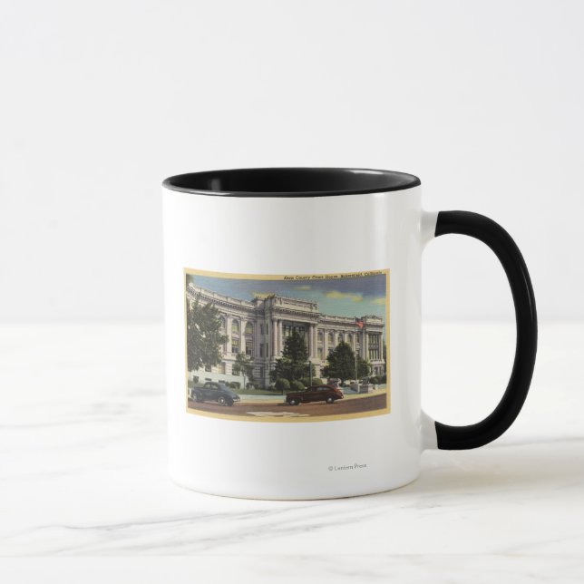 Mug Vue du tribunal du comté de Kern (Droite)