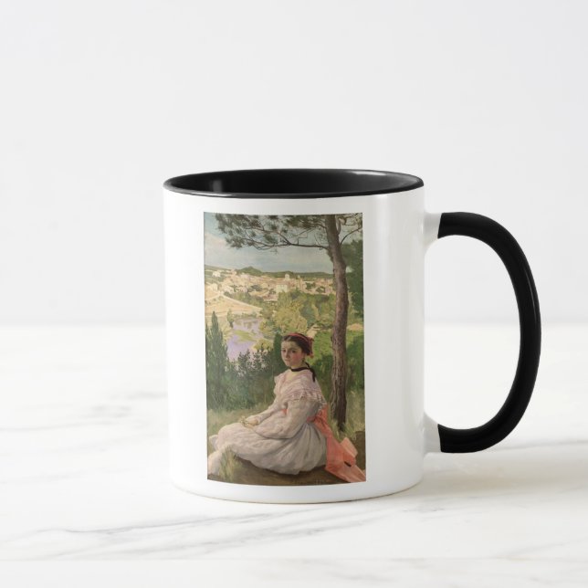 Mug Vue du village, Castelnau, 1868 (Droite)