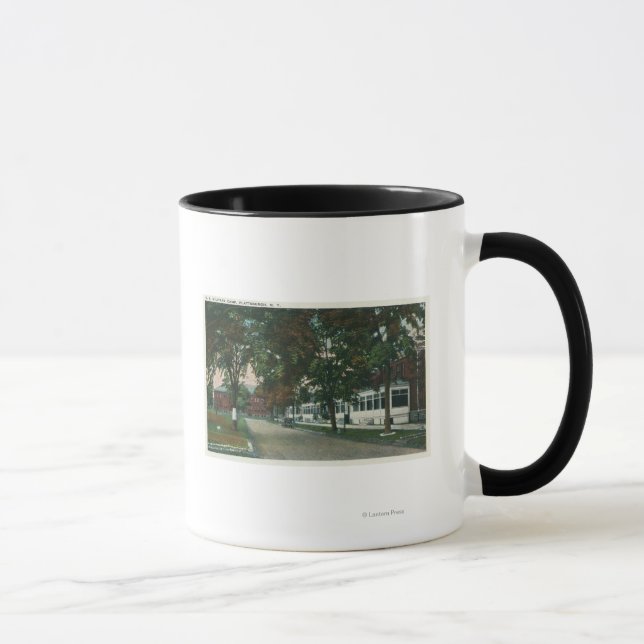 Mug Vue d'un camp militaire américain (Droite)