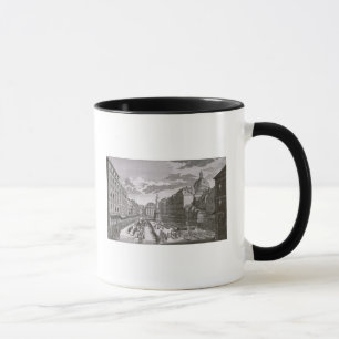 Mug Vue d'un cortège dans le Graben