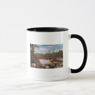 Mug Vue d'un pont vers les trois îles de soeur