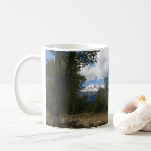 Mug Vue ensoleillée de la montagne Grand Teton
