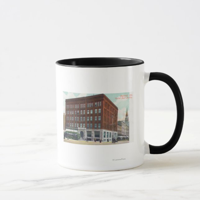 Mug Vue extérieure de Central Bank BldgOakland, CA (Droite)