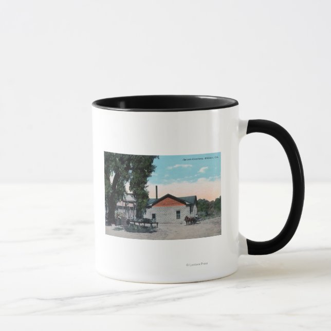 Mug Vue extérieure de Jacinto CreameryWillows, CA (Droite)