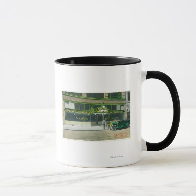 Mug Vue extérieure de la cafétéria Sunset (Droite)