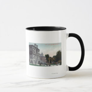 Mug Vue extérieure de la Chambre de Tribunal du Comté